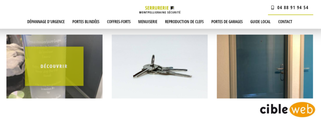 Article Serrurerie Montpellieraine