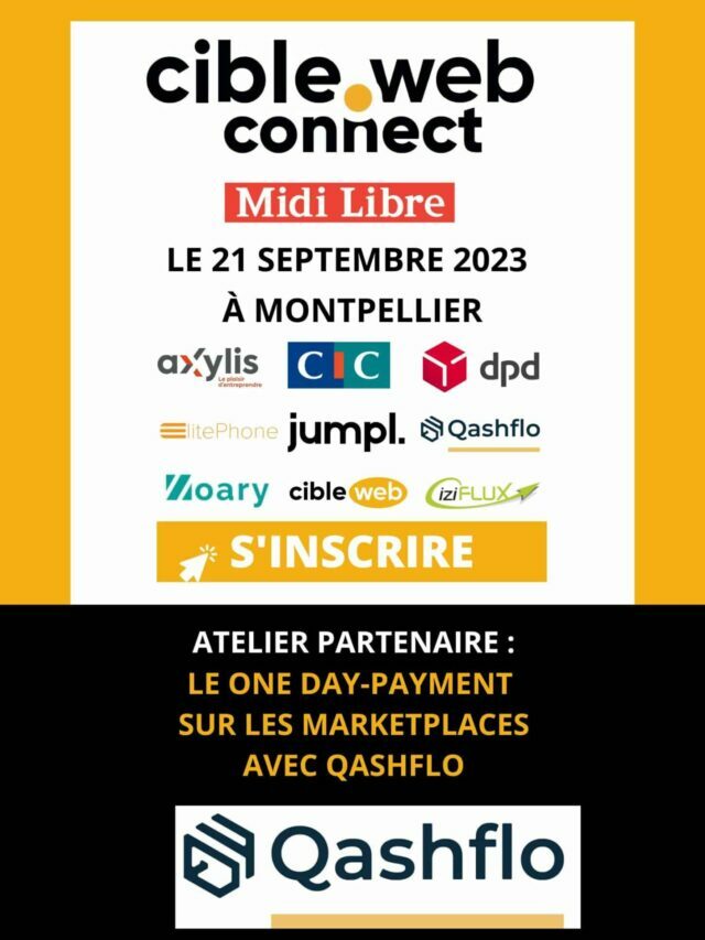 Partenaire CibleWeb Connect Montpellier : Qashflo