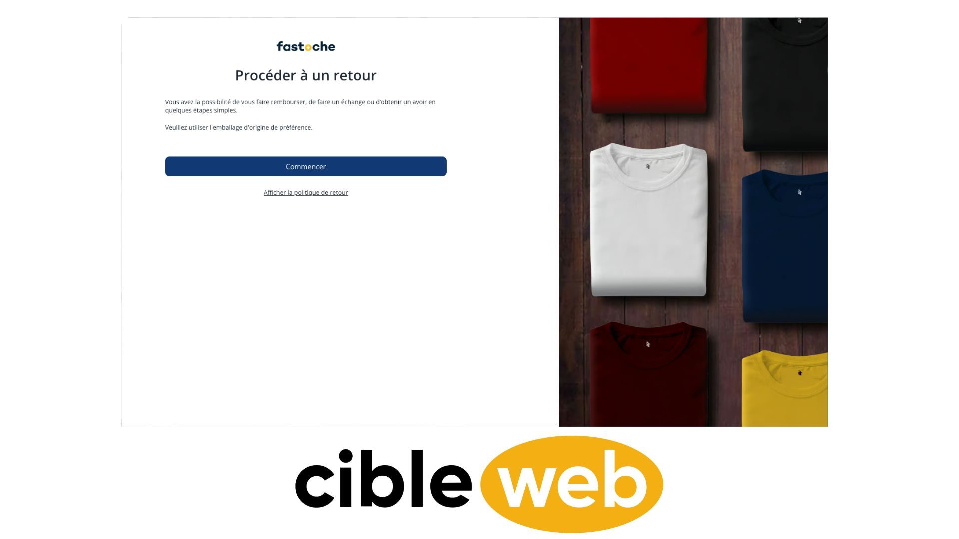 Fastoche automatisation des retours e commerce